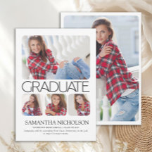 Formatura Moderna e Elegante com 5 Fotos