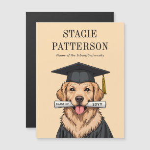 Formatura Personalizada Cachorro Golden Retriever 
