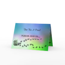 Formigas Indo A Um Convite Picnic