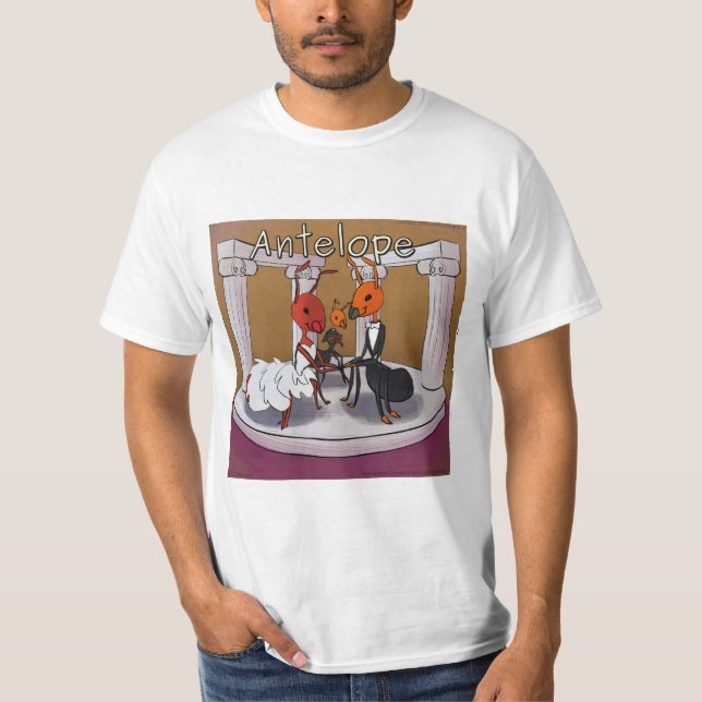 Formigas Que Fogem & Casam Camiseta Engraçada Rick (Frente)