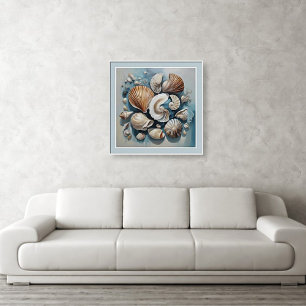 Formulários Marinhos - Impressão de Arte Canvas