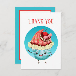 Fornecedores de cupcake ou Cartões de agradeciment