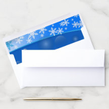 Forro do envelope do feriado do Natal