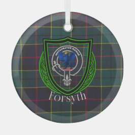 Forsyth Scottish Clan Tartan & Crest