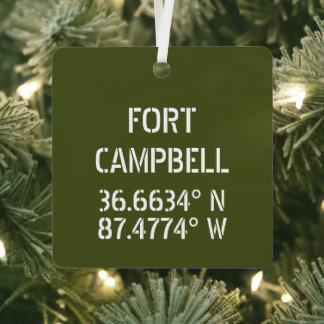 Fort Campbell Latitude Longitude Personalizada