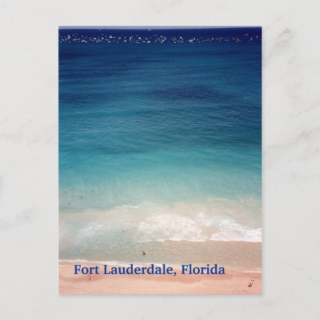 Fort Lauderdale, Cartão de posto de Fotos Aéreas d (Frente)