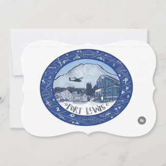 Fort Lewis Chinoiserie notecard