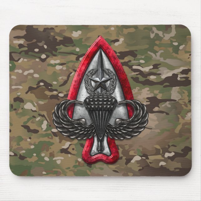 Fort Liberty Camo Mousepad (sem texto) (Frente)