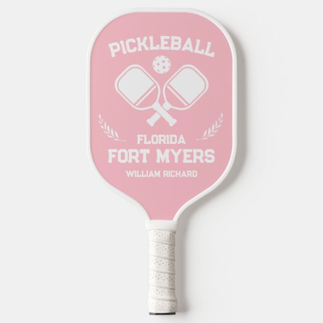 Fort Myers Florida EUA Pink and White Custom (Front)