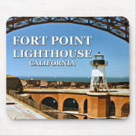 Fort Point Lighthouse, Califórnia Mousepad