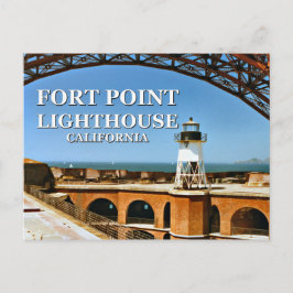Fort Point Lighthouse, Cartão postal da Califórnia