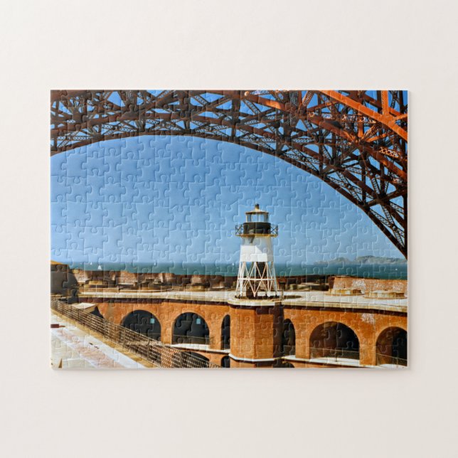 Fort Point Lighthouse, Quebra-cabeça de serra-giga (Horizontal)