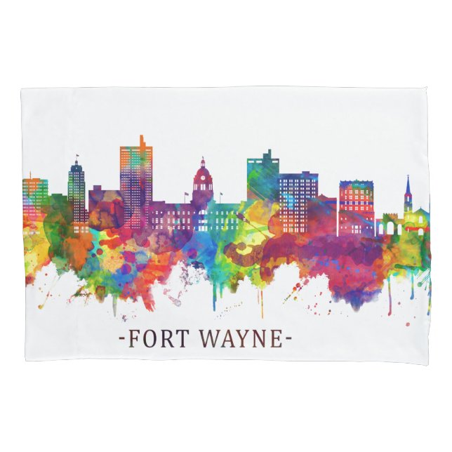 Fort Wayne Indiana Skyline (Frente)