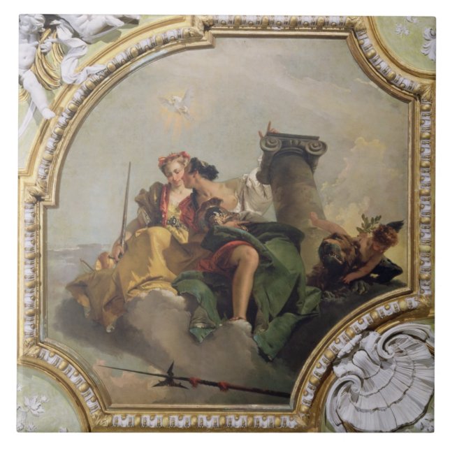 Fortaleza e justiça, 'do Sala Capitolare (Frente)