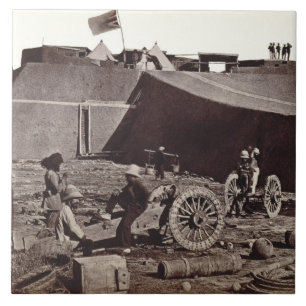 Forte de Pehlang, 1860 (impressão da prata do