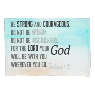 Forte e corajosa Bíblia Joshua 1:9