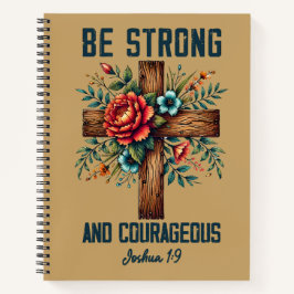 Forte e Corajoso Josué 1:9 | Cristão