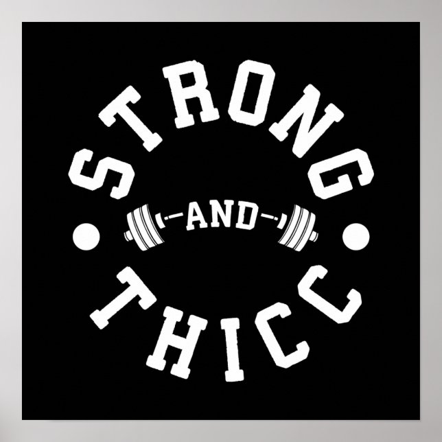 Forte e Tico - Poster de ginástica engraçada (Frente)