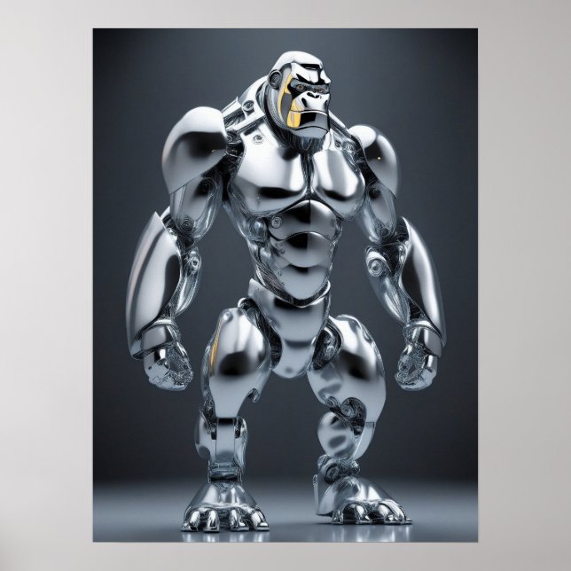 Forte Poster Ape De Aço (Frente)