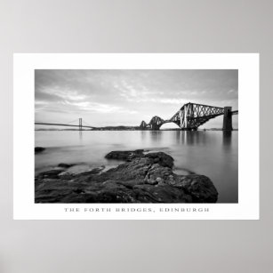 Forth Bridges, Edimburgo - Impressão