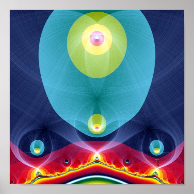 Forth Tetragrammaton (12" x 12") Art Impressão (Frente)