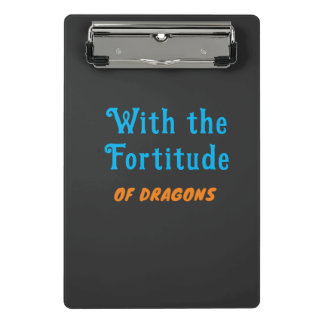 Fortitude dos Dragões- Mini Prancheta