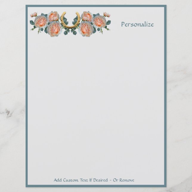 Fortune Boa Sorte, Fofura Floral Personalizar (Frente)