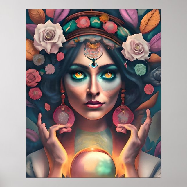 Fortune Teller poster (Frente)
