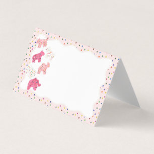 Fosco Animal Cookies Colocar Mesa da placa