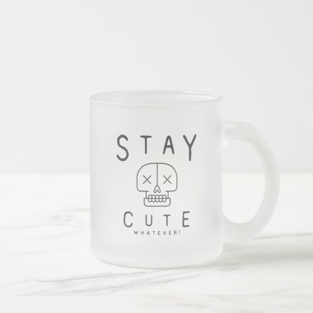 Fosco caneca do vidro de fosco de 10 onças (Direita)