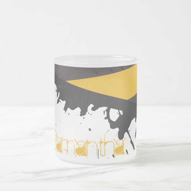 Fosco De Precaução Bio Hazard Xícara De Café (Centro)