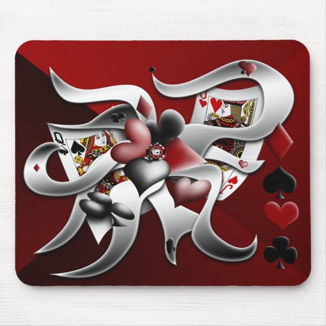 Fósforo de Mousepad do póquer 1 (Frente)