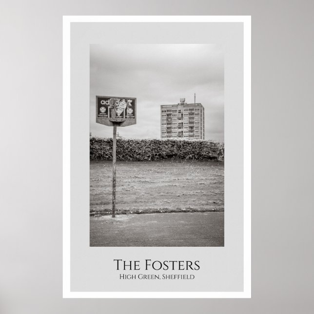 Fosters, High Green, Sheffield Poster (Frente)