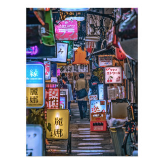 FOTO 東京の居酒屋街Lサイズ 