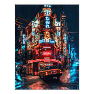 FOTO 渋谷の居酒屋とタクシーMサイズ 