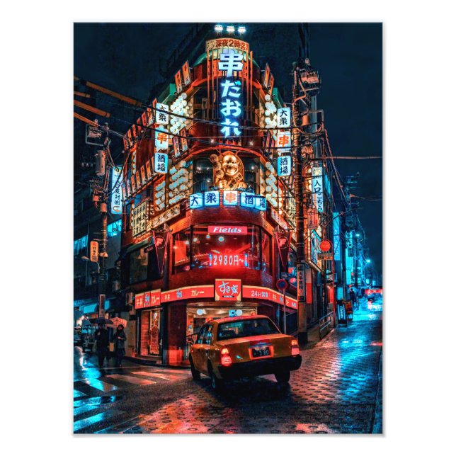 FOTO 渋谷の居酒屋とタクシーMサイズ  (Frente)