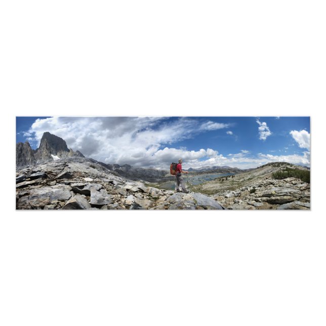 Foto 1000 Lago Insular, Ansel Adams Wilderness, Serra (Frente)