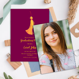 Foto 2025 Graduação - Mini Convite do Partido Tass