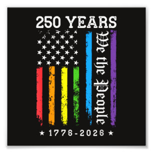 Foto 250 Anos de 250º Aniversário EUA LGBT Pr