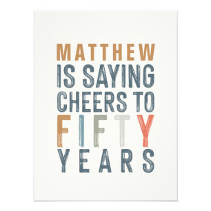 Foto 50º decoração da festa de aniversário