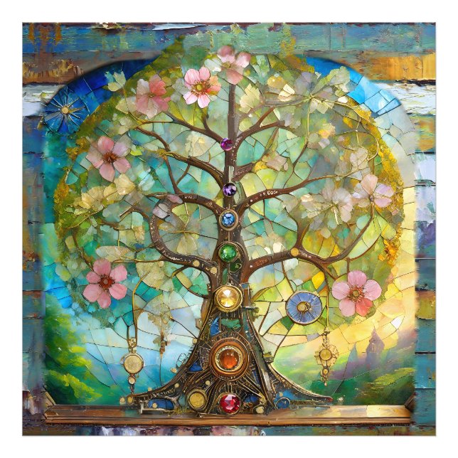 Foto 7 Chakra Blossoming Tree Of Life (Frente)