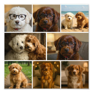 Foto 8 Photo Custom Personalized Template Collage