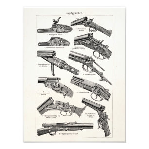 Foto A antiguidade da espingarda dos 1800s do vintage