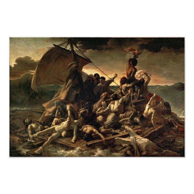 Foto A Arte da Medusa - Théodore Géricault (Frente)