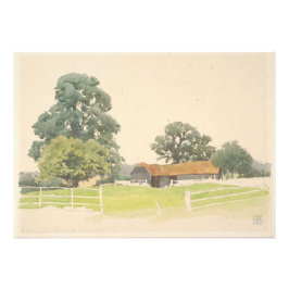 Foto A Bedfordshire Farmyard (século XIX)