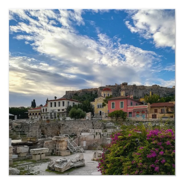 Foto A bela e colorida Atenas  (Frente)