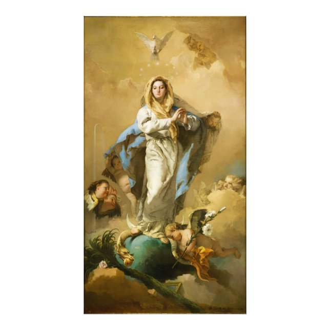 Foto A Conceição Imaculada de Giovanni B. Tiepolo (Frente)