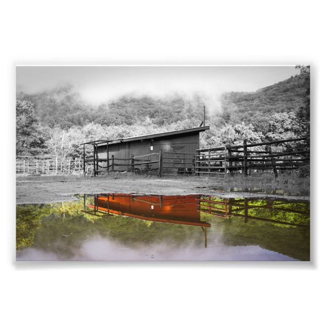 Foto A Cor do Impressão de Reflexão (Frente)