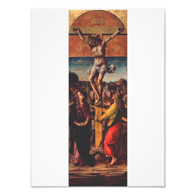 Foto A Crucificação de Carlo Crivelli (Frente)