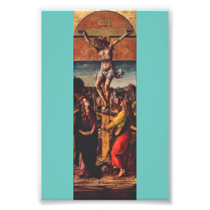 Foto A Crucificação por Carlo Crivelli